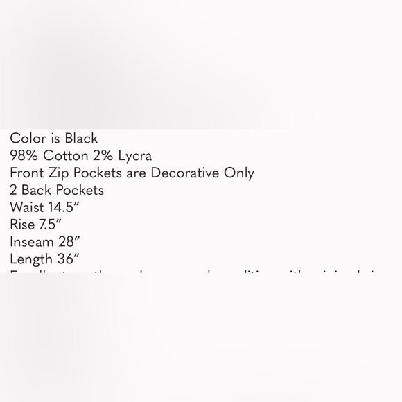 AG Adriano Goldschmied Moto Stevie Ankle Mid-Rise Slm./Strt. Black Cords… - Picture 11 of 11